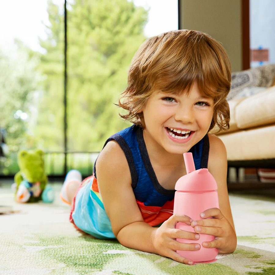 MUNCHKIN Simple Clean hrnek s brčkem, netekoucí, 12 m+ 296 ml