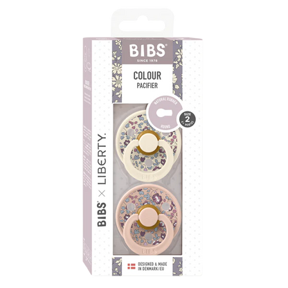 BIBS Eloise Blush Mix kulaté dudlíky x2 6 18m