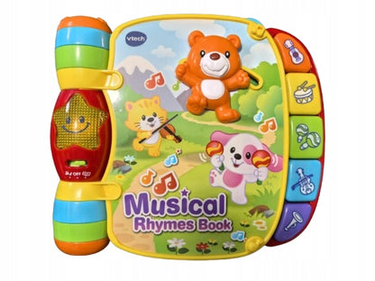 VTECH Rhymes Book elektronická vzdělávací knížka ANGLICKÝ JAZYK