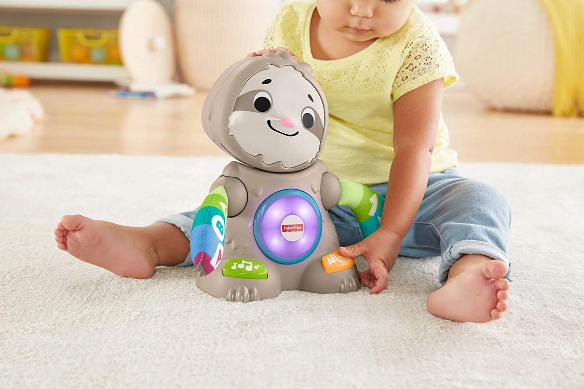 FISHER-PRICE interaktivní LENIVEC fr. jazyk