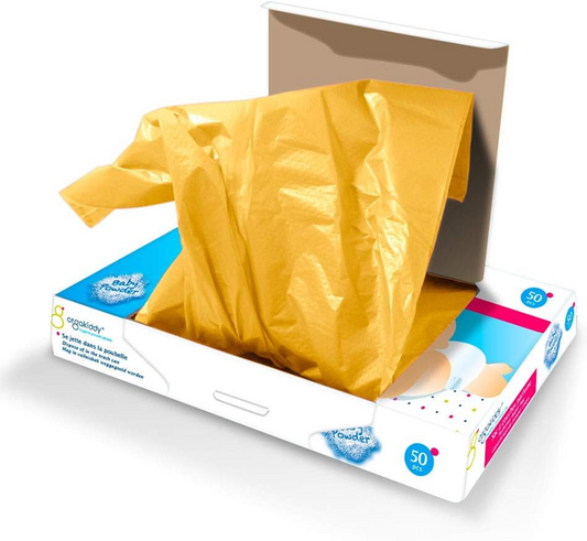ORGAKIDDYused nappy sacksset of 50 pcscolour caramelmaterial polyethylenefree of harmful substancesnew