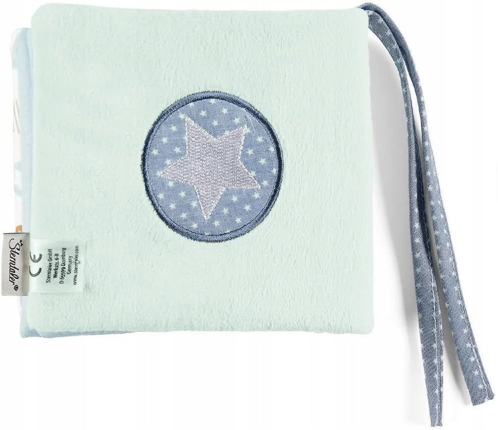 STERNTALER Donkey Emmisensory bookletage 0 +colour bluewidth 11 cm, length 13 cm (when closed)fabricfree of