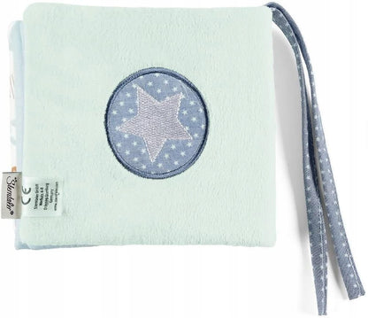 STERNTALER Donkey Emmisensory bookletage 0 +colour bluewidth 11 cm, length 13 cm (when closed)fabricfree of
