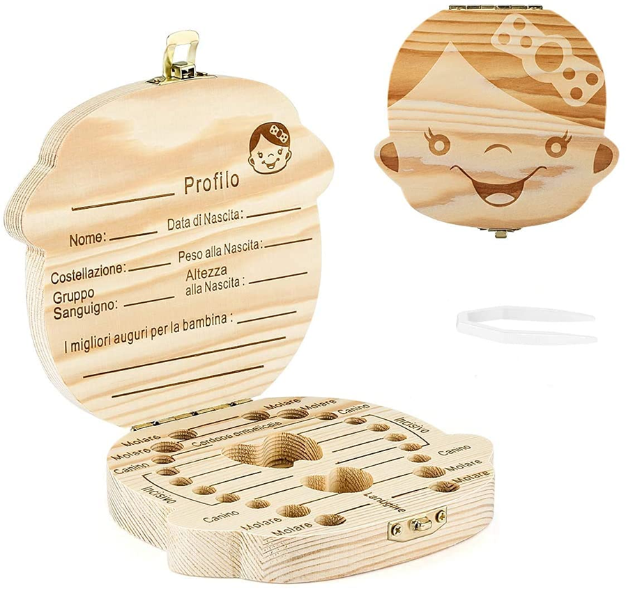 LOVE BABY milk teeth storage box
