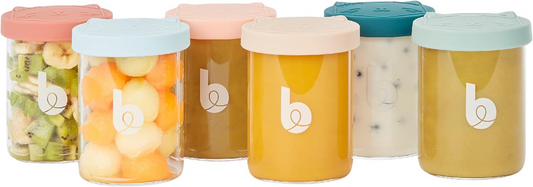 BABYMOOV ISY BOWLS set of containers with silicone lids