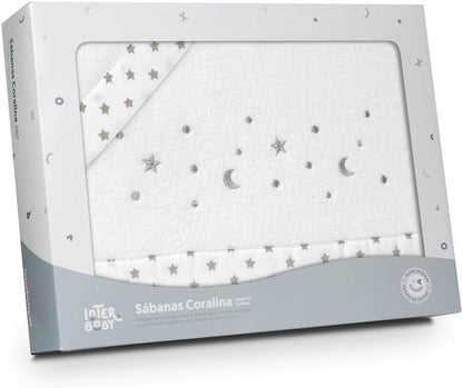 Sada povlečení do postýlky INTERBABY 60 × 120 cm Coralina