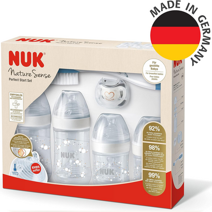 NUK sada lahví a příslušenství Perfect Start Nature Sense 0-18