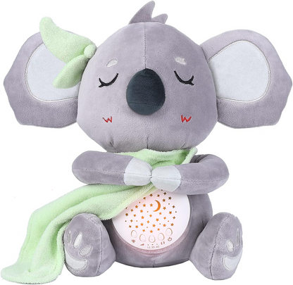 RONIPIC plyšová hračka s projektorem hvězd a 14 zvuky KOALA 25 cm