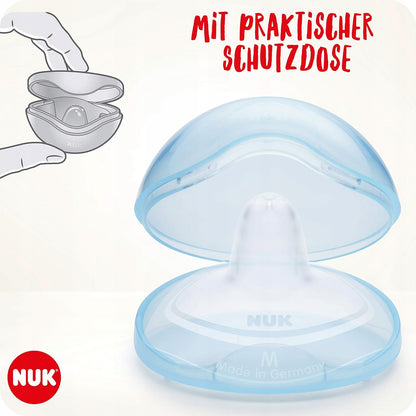 NUK chrániče bradavek na kojení 20mm vel. M x2