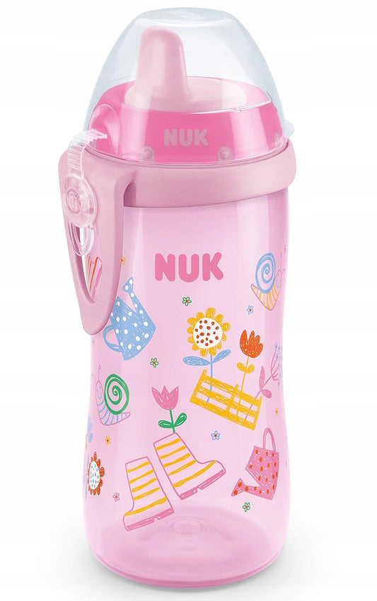 NUK Kiddy Cup ΜΠΟΥΚΑΛΙ με κλιπ 300 ml