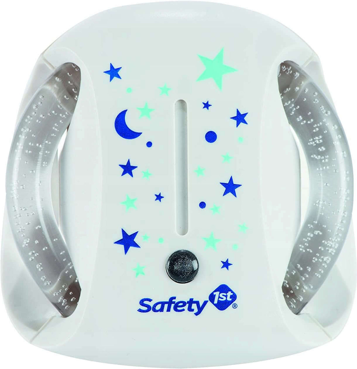 SAFETY 1ST automatyczna lampka nocna LED do gniazdka, biała, energooszczędna lampka nocna z czujnikiem zmierzchu