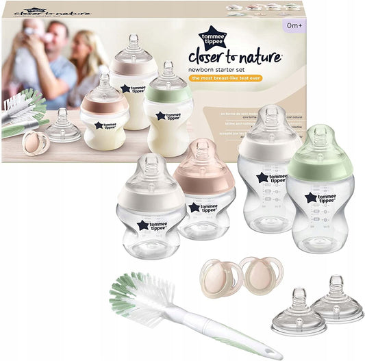 TOMMEE TIPPEE kit de démarrage biberons, tétines 9 pièces