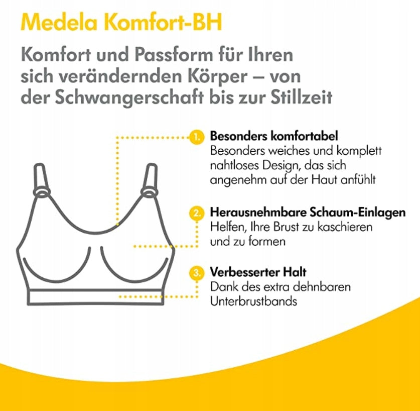 MEDELA nursing bra with extra padding