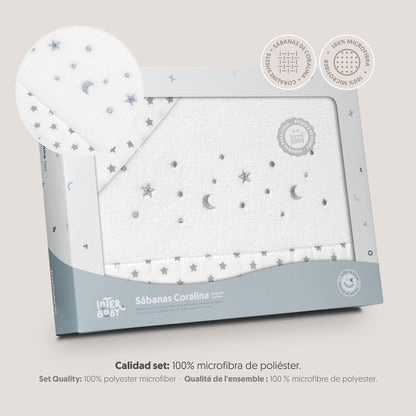 INTERBABY Coralina crib bedding set for 60x120 cm – product image 5