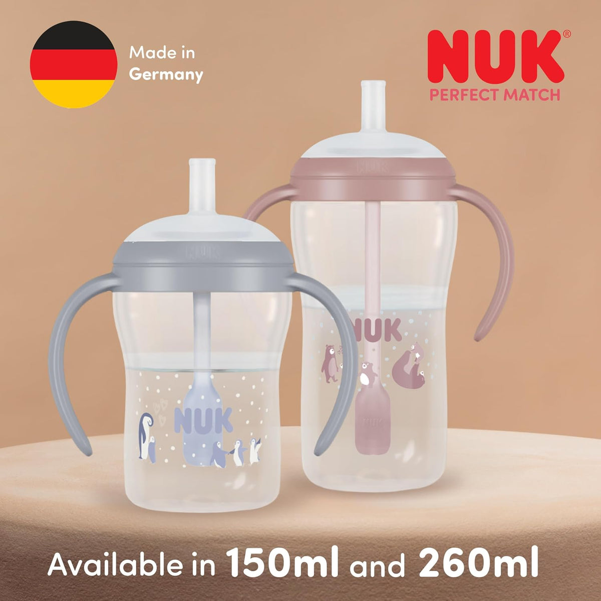 NUK Perfect Match straw cup 260 ml 8m+ – product image 6
