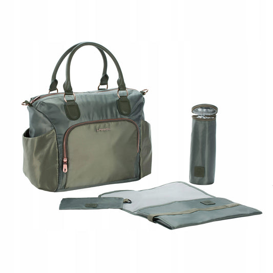 LASSIG Gold Label Avenue Changing bag for nappies and accessories