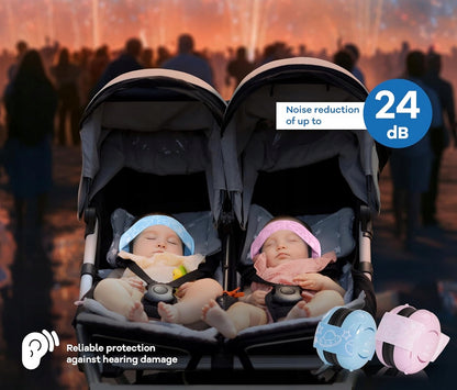 KWKW ochranná sluchátka 12m+, 24db + pouzdro