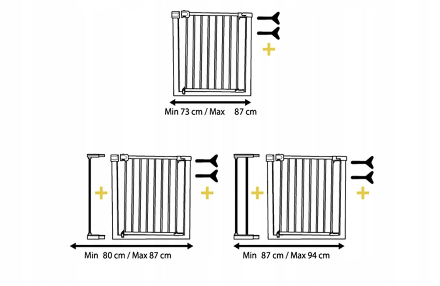 SAFETY 1ST safety gate fixing screw