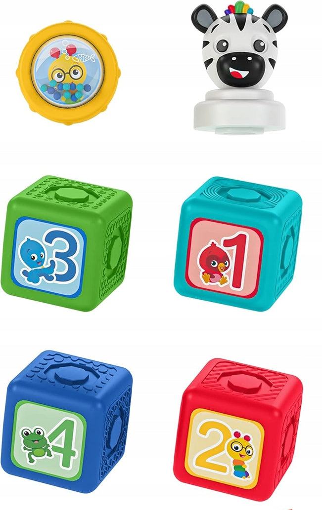 BABY EINSTEIN Connectables Add & Stack klocki magnetyczne 6 sztuk – zdjęcie produktu 6