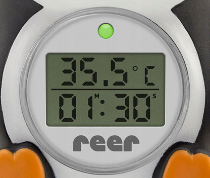REER MyHappyPingu2-in-1 thermometerage 0 +colour black and whitewidth 7.8 cm, height 8.5 cm, thickness 4.3