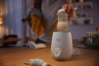 PHILIPS AVENT SCF358/00 podgrzewacz do butelek biały, inteligentna regulacja temperatury, szybkie podgrzewanie