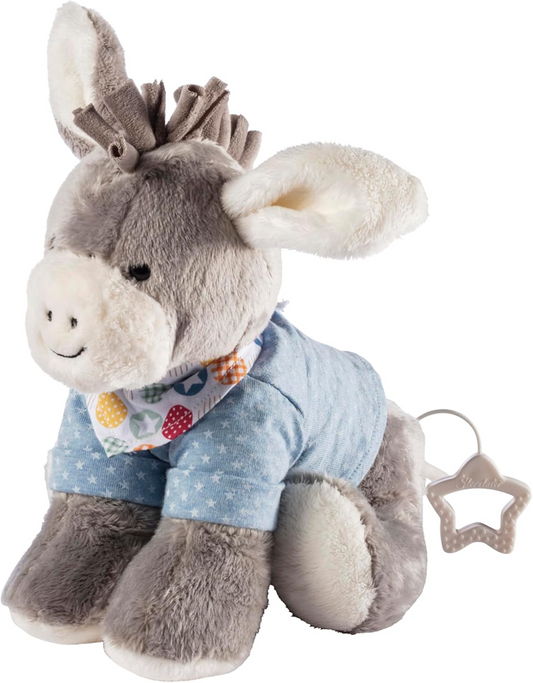STERNTALER Oslík Emmi MAZLÍČEK s HRACÍ SKŘÍŇKOU 20 cm