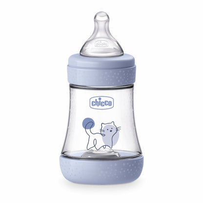 Chicco Perfect5 láhev 150 ml pomalý průtok modrá 0m