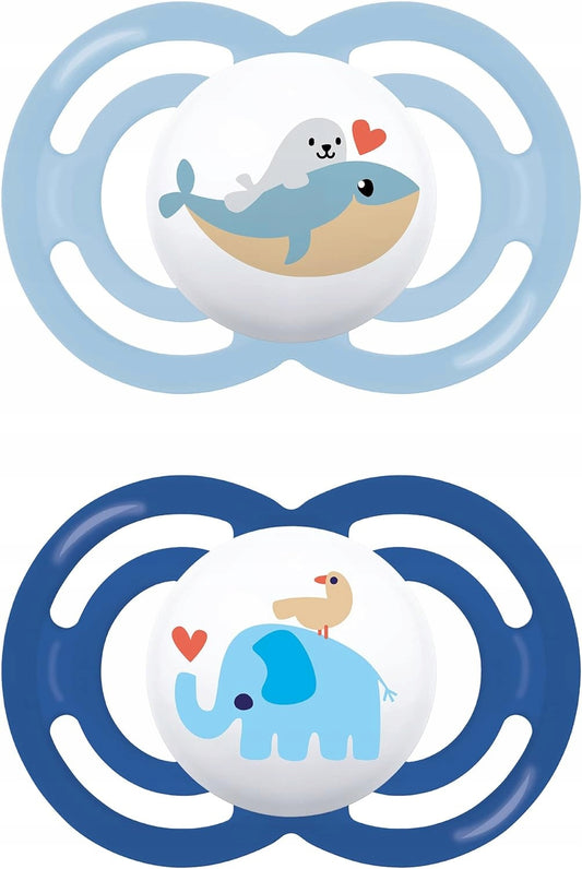 MAM Perfect pacifiers x2 6–16 months + box