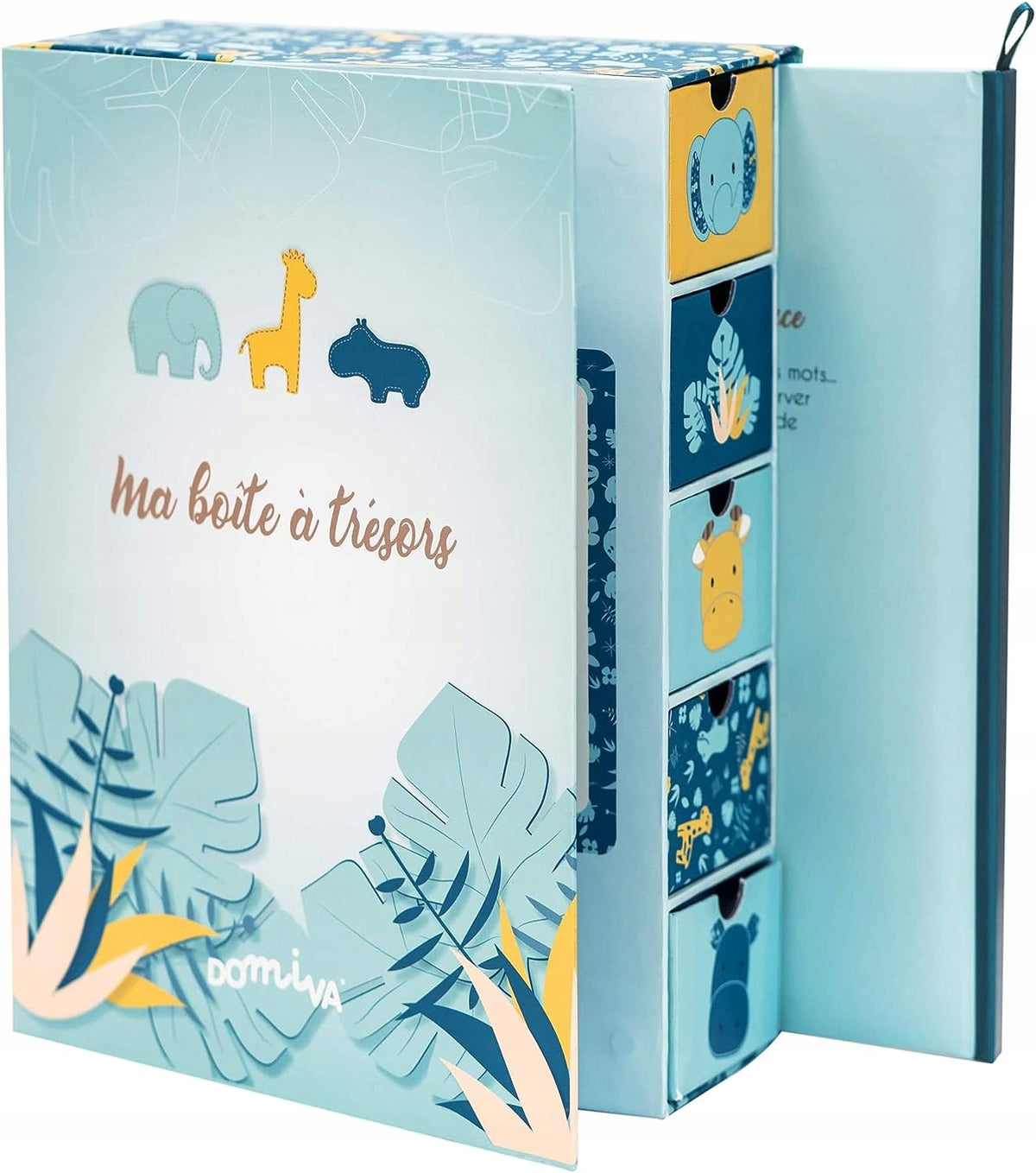 DOMIVA diary album + five drawers for treasures