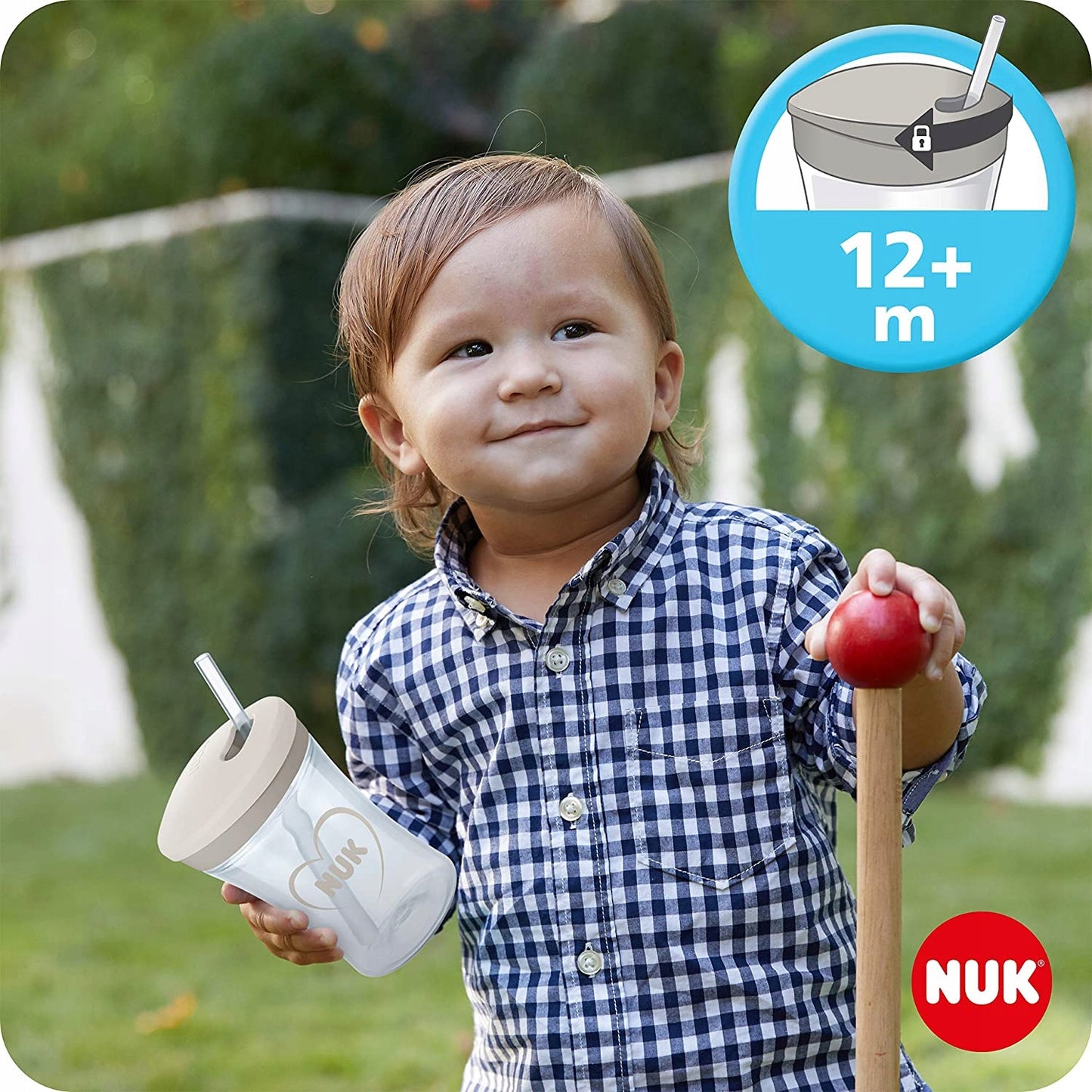NUK σετ εκμάθησης πόσης, ποτηράκι + 3 επιστόμια – φωτογραφία προϊόντος 5