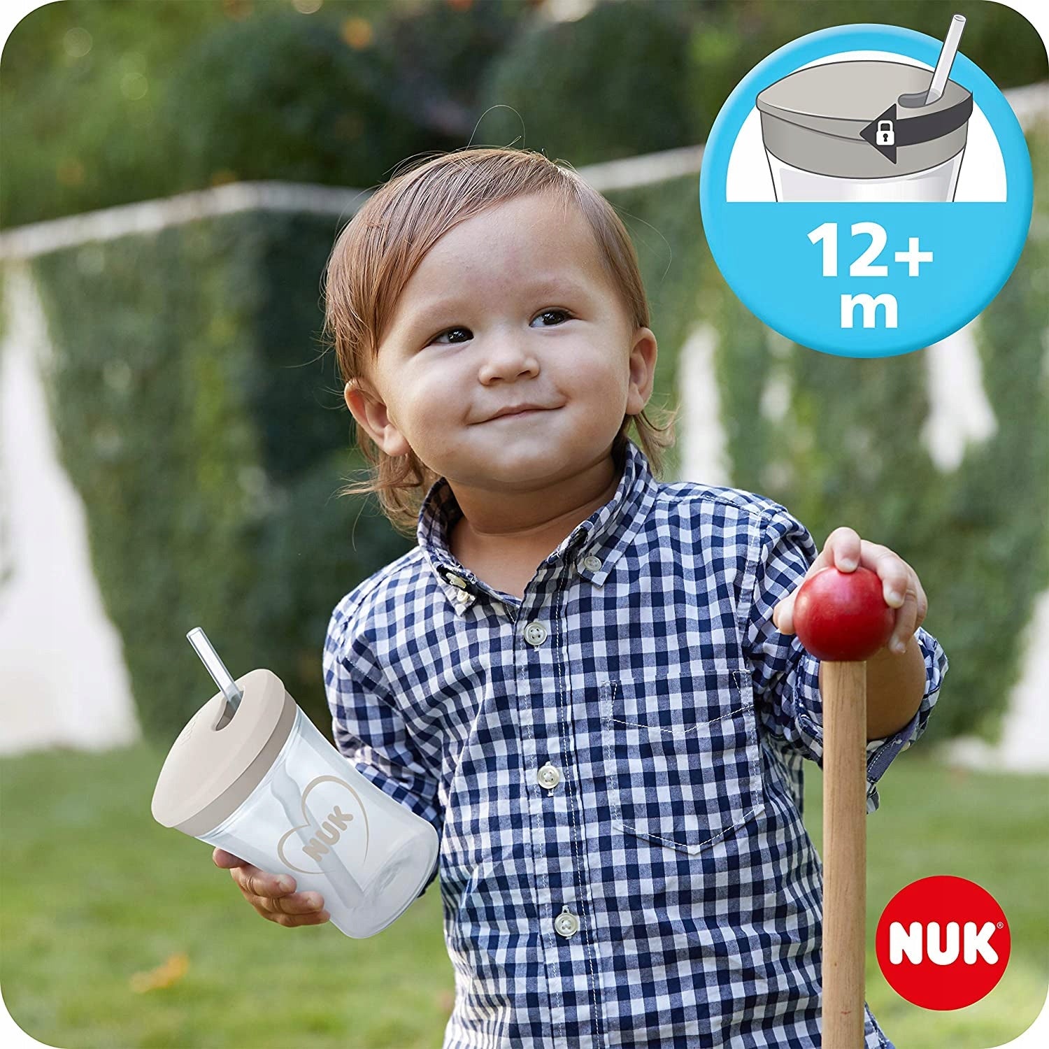 NUK σετ εκμάθησης πόσης, ποτηράκι + 3 επιστόμια – φωτογραφία προϊόντος 5