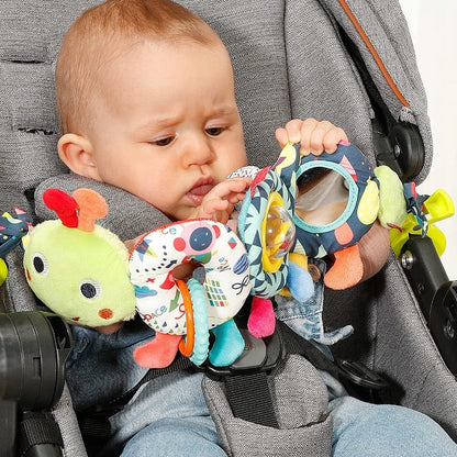 FEHN řetízek se závěsnou hračkou na kočárek, postýlku a autosedačku 53 cm HOUSENKA