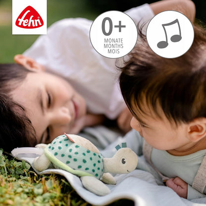 FEHN plyšová mazlivka s hracím strojkem ŽELVA 16 cm
