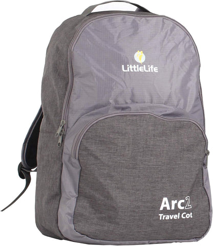 LITTLELIFE Arc2 cestovní postýlka s matrací, kompaktní v batohu