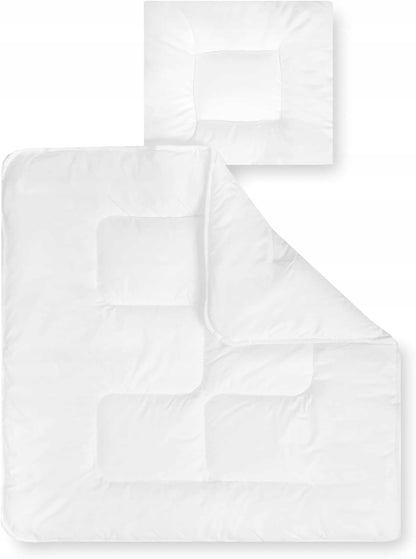 JULIUS ZOLLNER BASIC σετ μαξιλαριού και παπλώματος 80x80 cm/ 35x40 cm