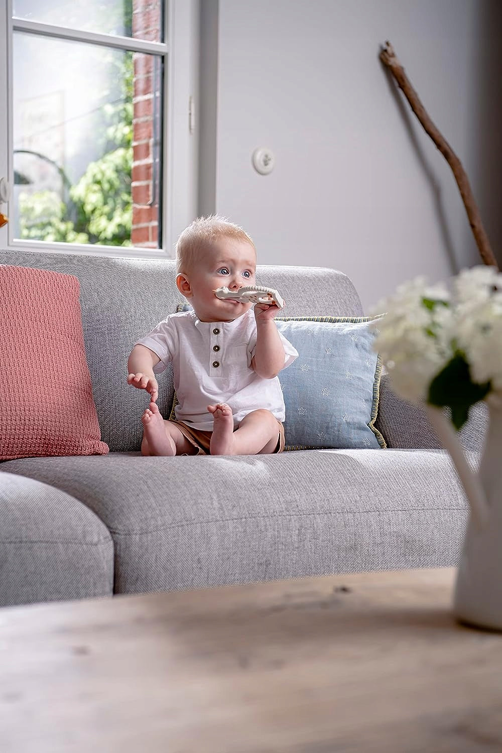 SOPHIE GIRAFFE natural teether SO PURE 18CM