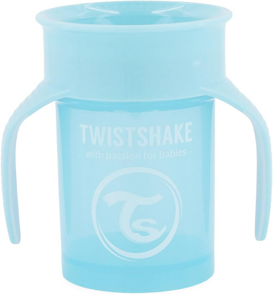 TWISTSHAKE hrnek nekapající 360 stupňů 230 ml 6 m+