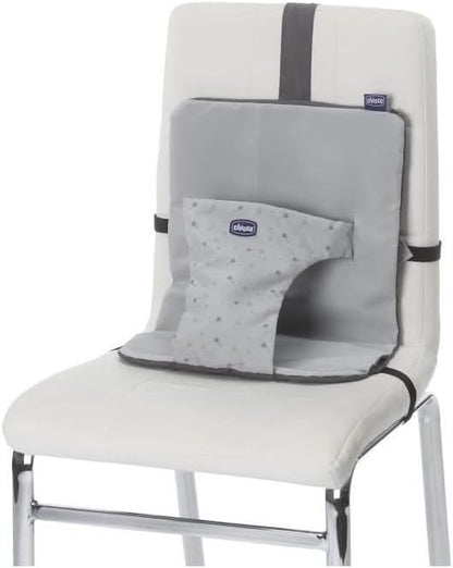 CHICCO WRAPPY portable feeding seat that attaches to a chair