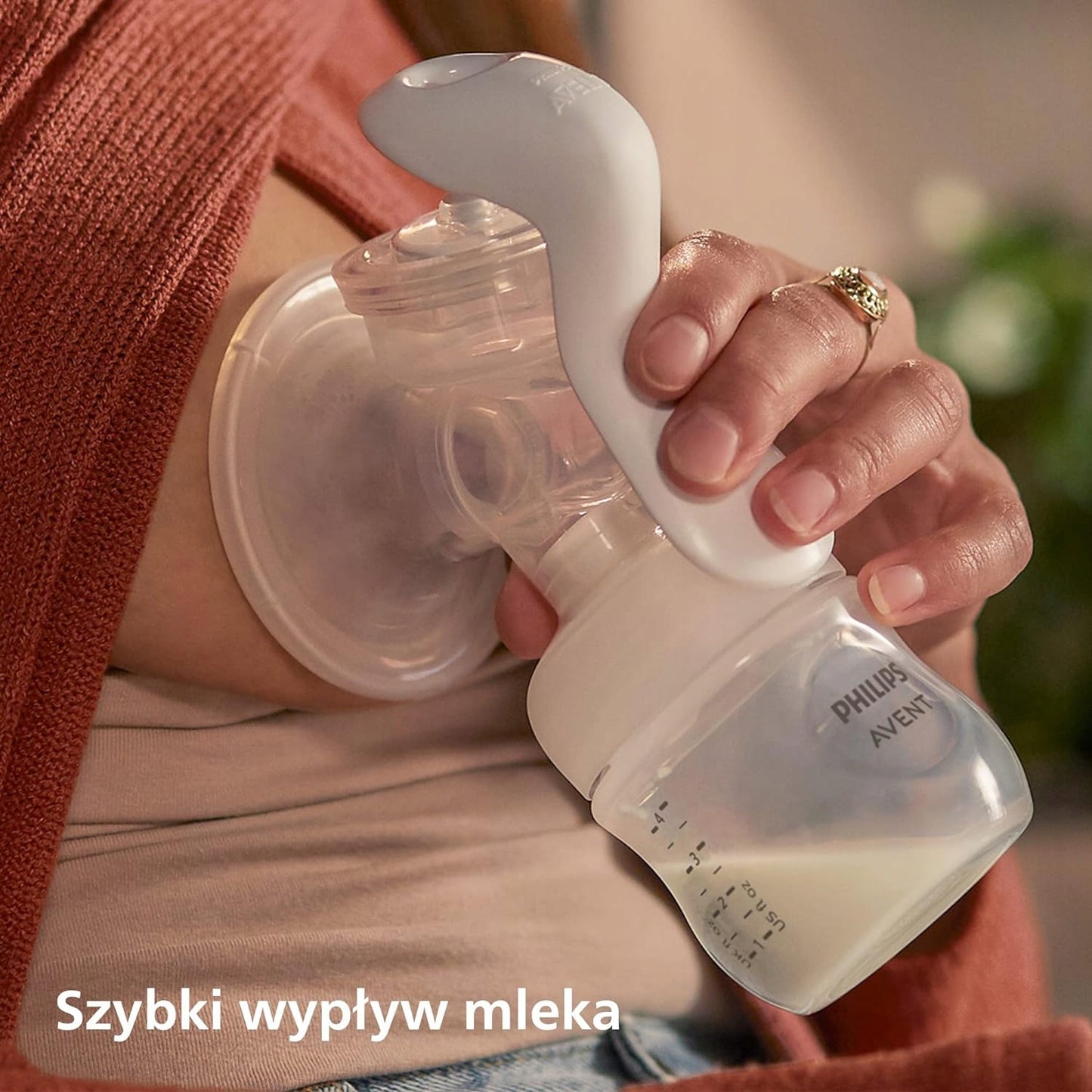 PHILIPS AVENT Natural SCF430/60 kézi mellszívó + tartozékok