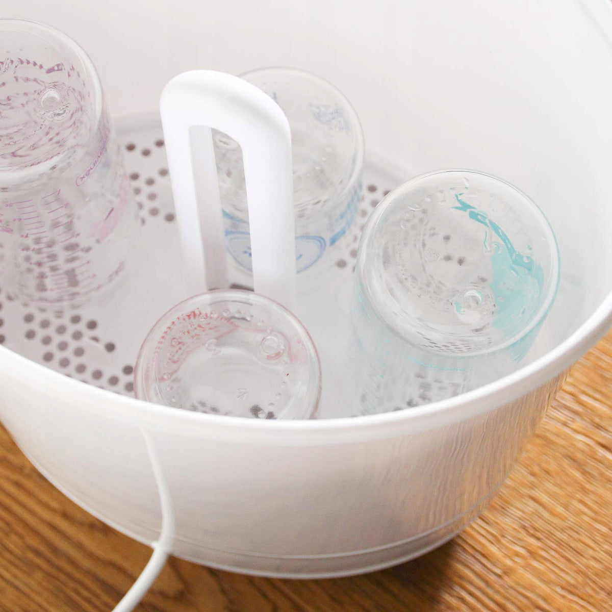 SUAVINEX 3v1 elektrický a mikrovlnný sterilizátor + kleště