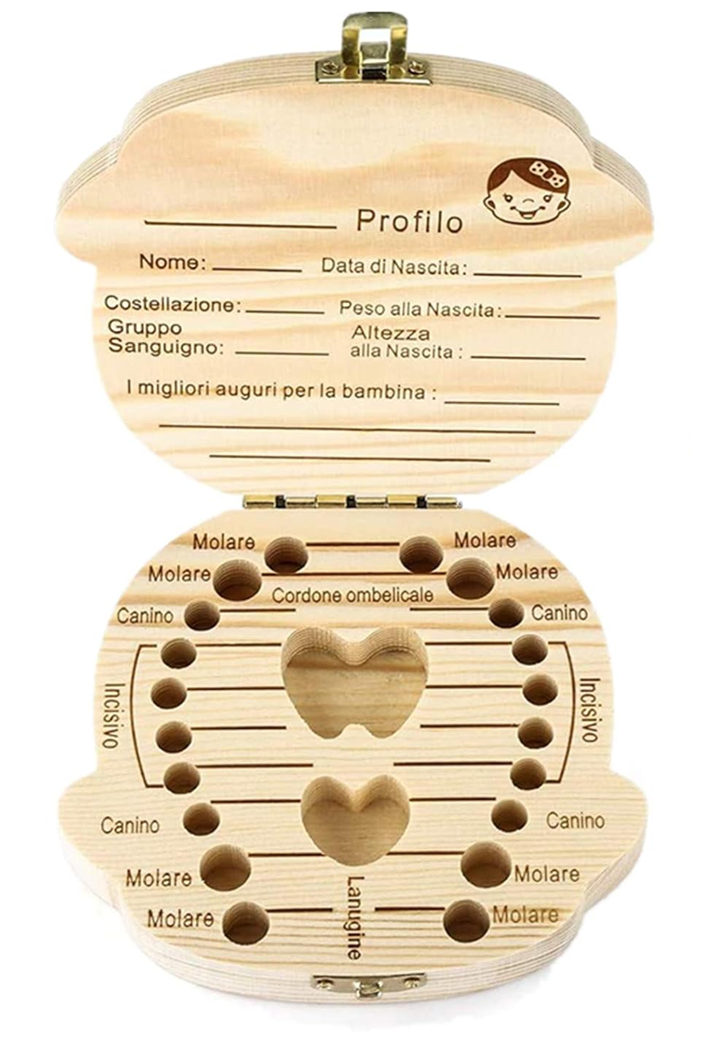 LOVE BABY milk teeth storage box