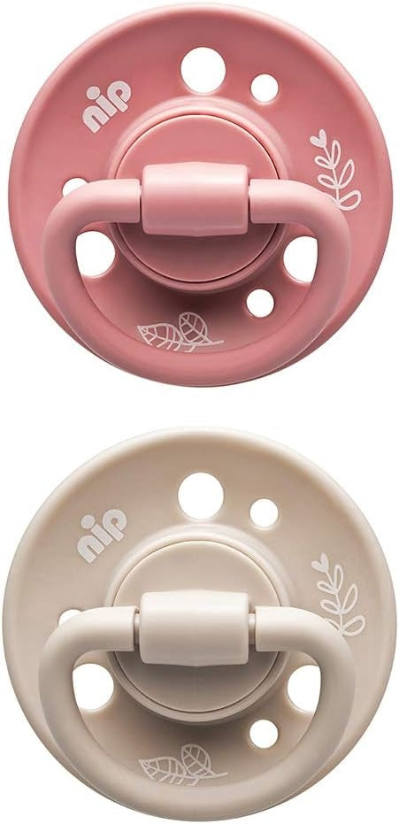 NIP CHERRY GREEN suzetă de calmare x2 6 luni+