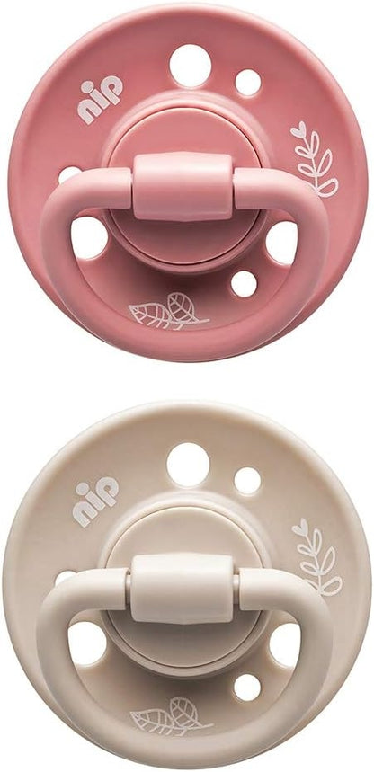 NIP CHERRY GREEN suzetă de calmare x2 6 luni+