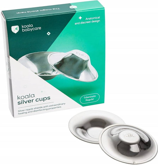 KOALA BABYCARE silver nipple shields