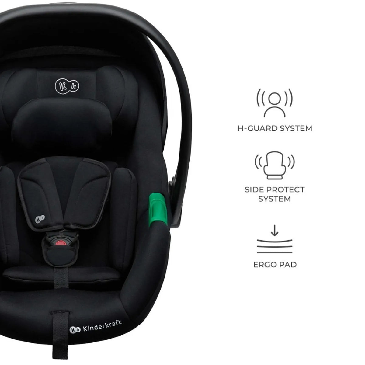 KINDERKRAFT B-TOUR 3-in-1 multifunction stroller up to 22kg + MINK PRO car seat