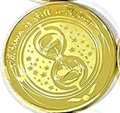 BRADOC Οδοντόνερα Χρυσό νόμισμα για κάτω από το μαξιλάρι 4 εκ. ΚΛΕΨΥΔΡΑ