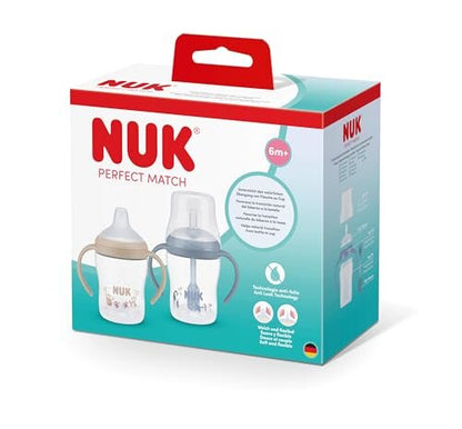 NUK Perfect Match straw cups 2x150 ml 6+