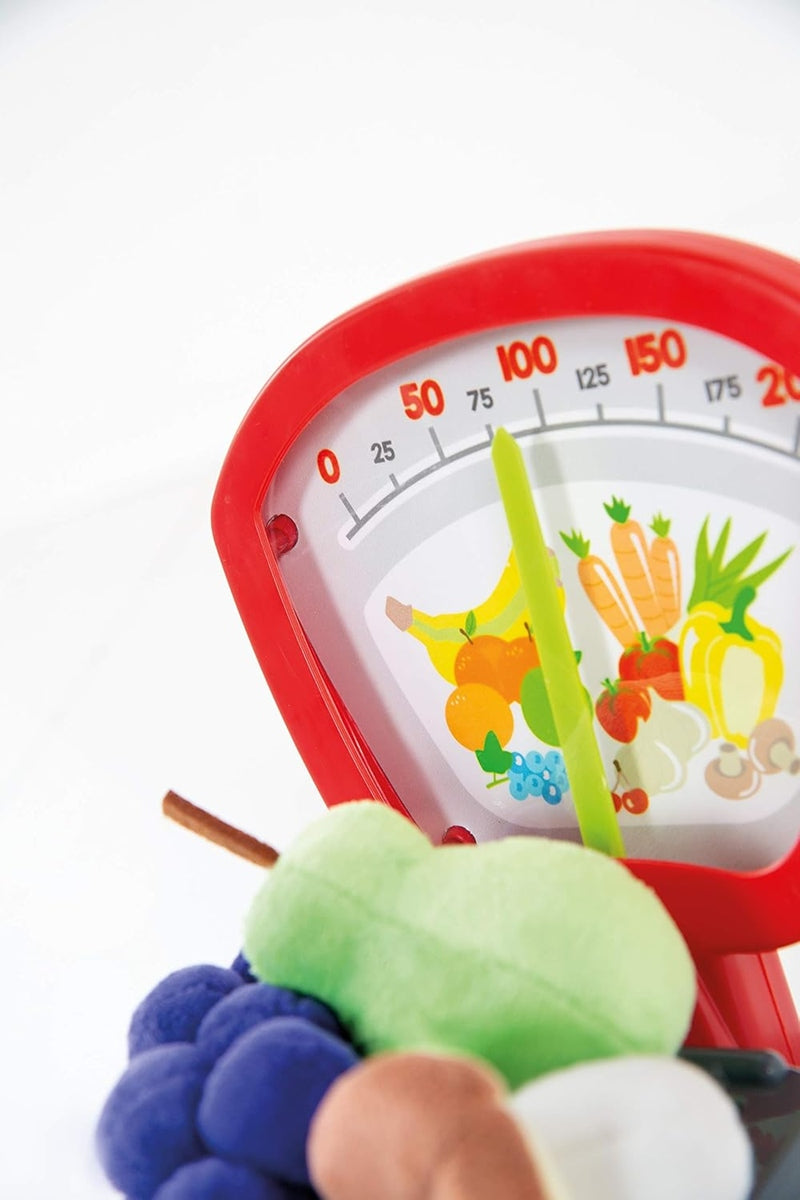 ROBAgrocery checkoutplush fruit not includedage 3 l+colour red-greywidth 16 cm, length 16.5 cm, height 22