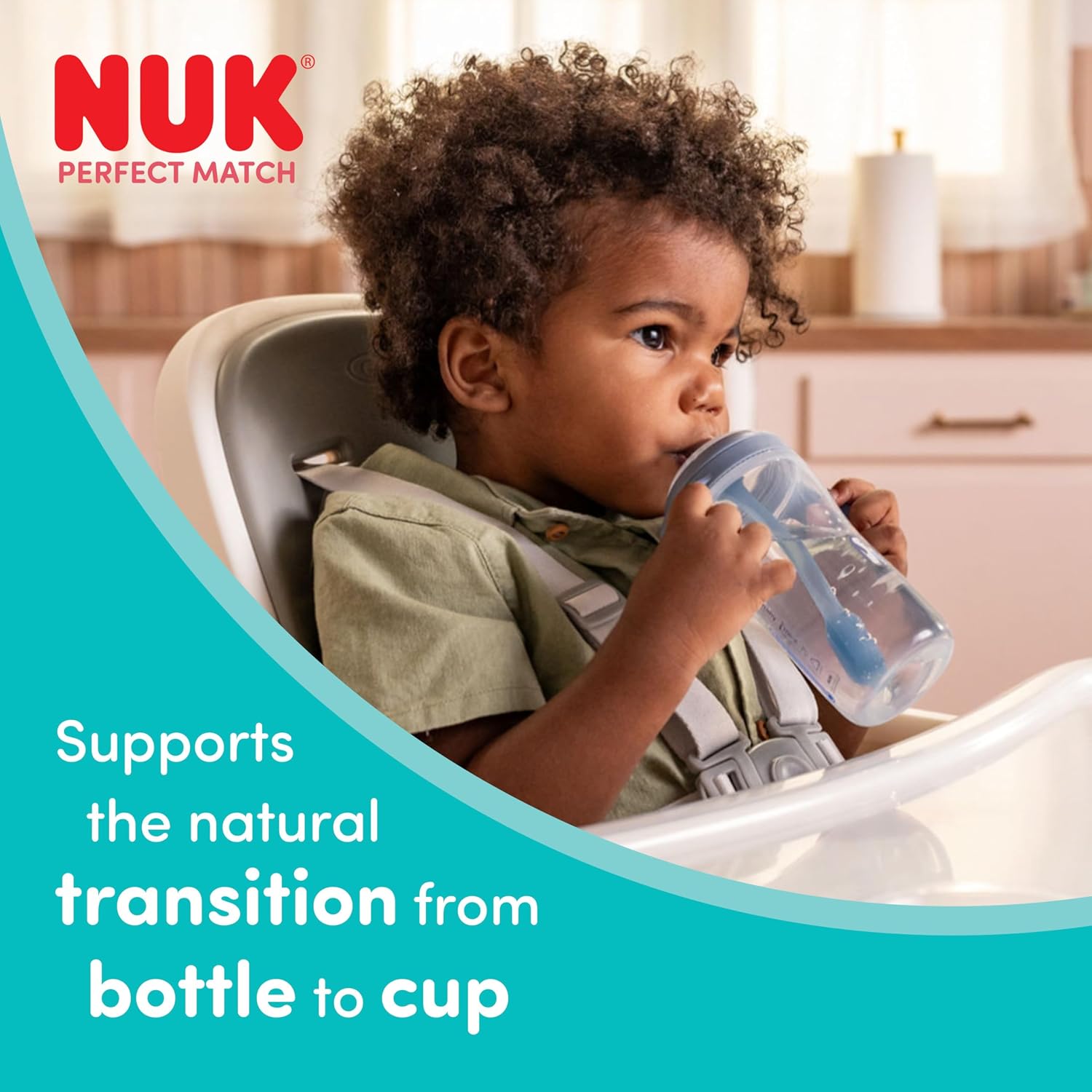 NUK Perfect Match straw cup 260 ml 8m+ – product image 2
