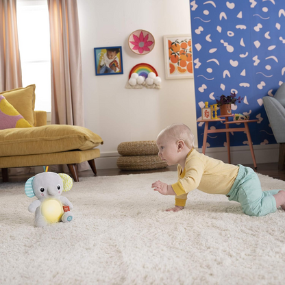 BRIGHT STARTS Hug-a-bye-Baby interactive elephant